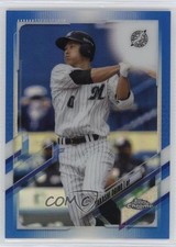 2021 Chrome NPB Nippon Professional Baseball Blue Refractor Takashi Ogino u6m