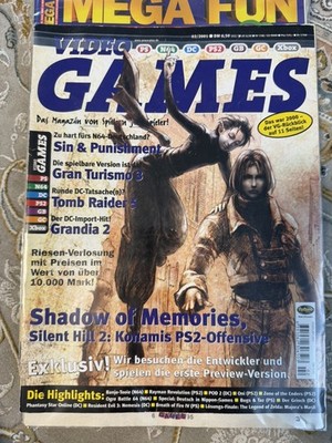 Video Games Zeitschrift, Markt & Technik, 02/2001 - Selten! (Vorletztes Heft!)