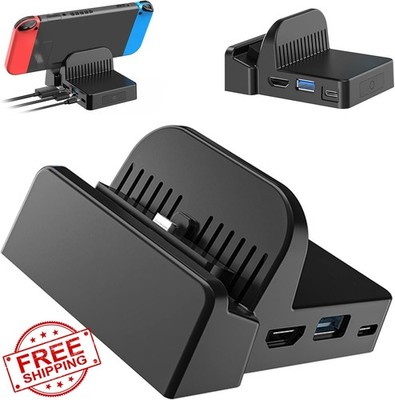 OLCLSS Switch OLED Dock 4K HDMI USB Ports Portable Cooling System
