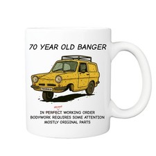 Pickhut 70th Birthday Gift for Medium (8.1 cm x 9.6 cm), Mug