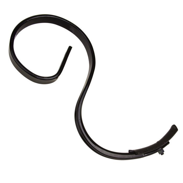 Dent complète D52159 pour herse et scarificateur agricole en acier noir robuste