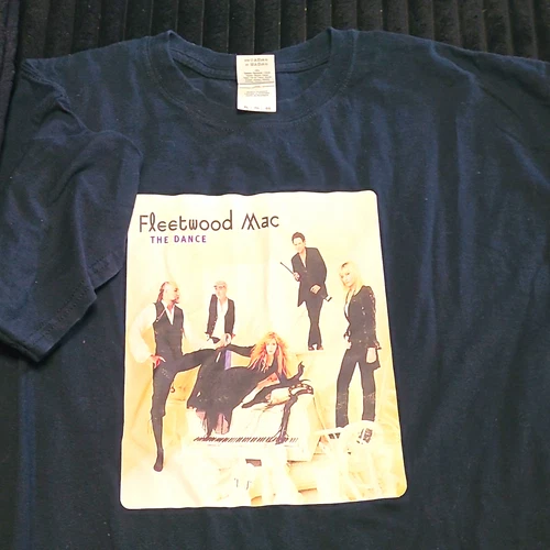 Gildan Heavy Cotton Fleetwood Mac The Dance Band T-Shirt Black XL