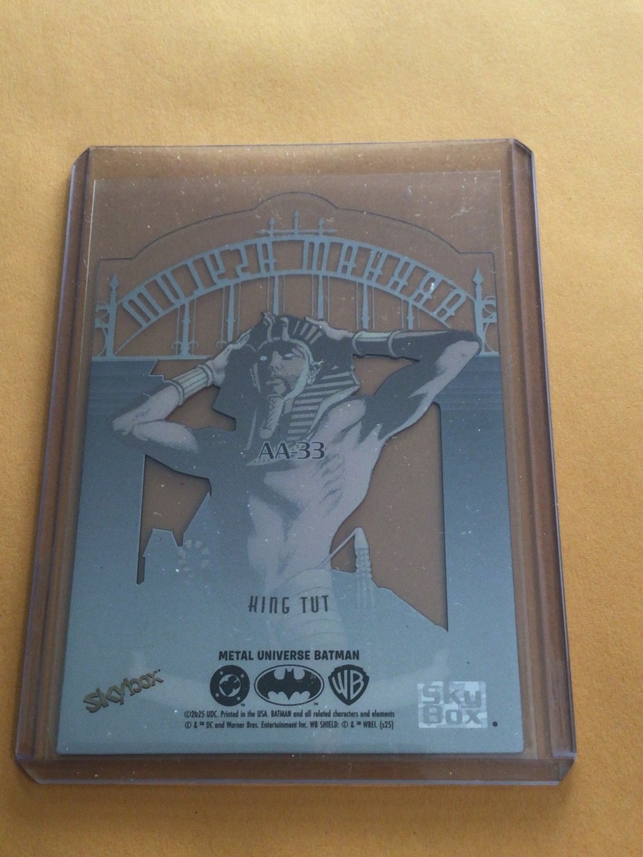 King Tut #AA-33 2025 Skybox DC Metal Universe Batman ARKHAM ASYLUM
