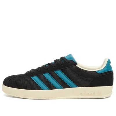 ENDE. x Adidas Gazelle Indoor Pro Schuhe in Schwarz und Blau