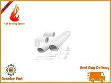 Vaillant Variable Termination Plume Kit Flue White 60 PP  *New*  0020219530