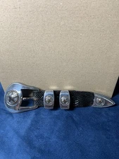 RDM Randall D. Moore Sterling And 14K Gold Buckle Set. See Pics. Beautiful!