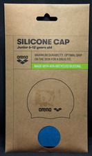 ARENA - Swim Cap - Optimal Grip - Blue- Age: 6-12 yrs - 40 Recycled Silicone -B