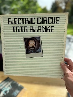 Toto Blanke - Electric Circus LP EX/EX (electronic, synth, beats, moog, prog)