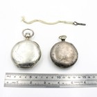 1884-1879 Coin Silver 18s 7-11j Seaside Wm Ellery Pocket Watch Lot of 2 WB5434-2 — photo 9