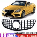 GT GRILLE for 2014-2017 Mercedes-Benz C207 W207 E350 E550 E-CLASS Coupe Black