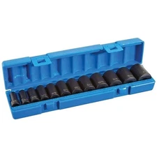 3/8" Drive 12 Piece Semi Deep Fractional Set GRE1213SD