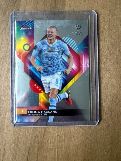 2023-24 Topps Finest UEFA Club Competitions - Erling Haaland #121
