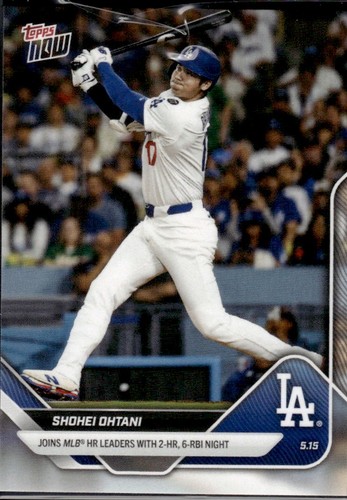 2025 MLB Topps Now #184 Shohei Ohtani Los Angeles Dodgers - IN HAND