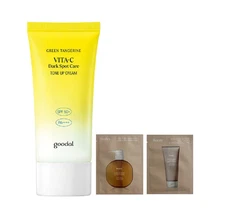 Goodal VITA C Dark Spot Tone Up Cream SPF 50 50ml + 2 Samples