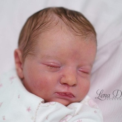 Realborn  Alyssa Sleeping (18'' KIT) Bountiful Baby Reborn Doll Making Supplies