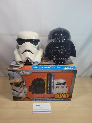 Star Wars Buchstützen Darth Vader Stormtrooper