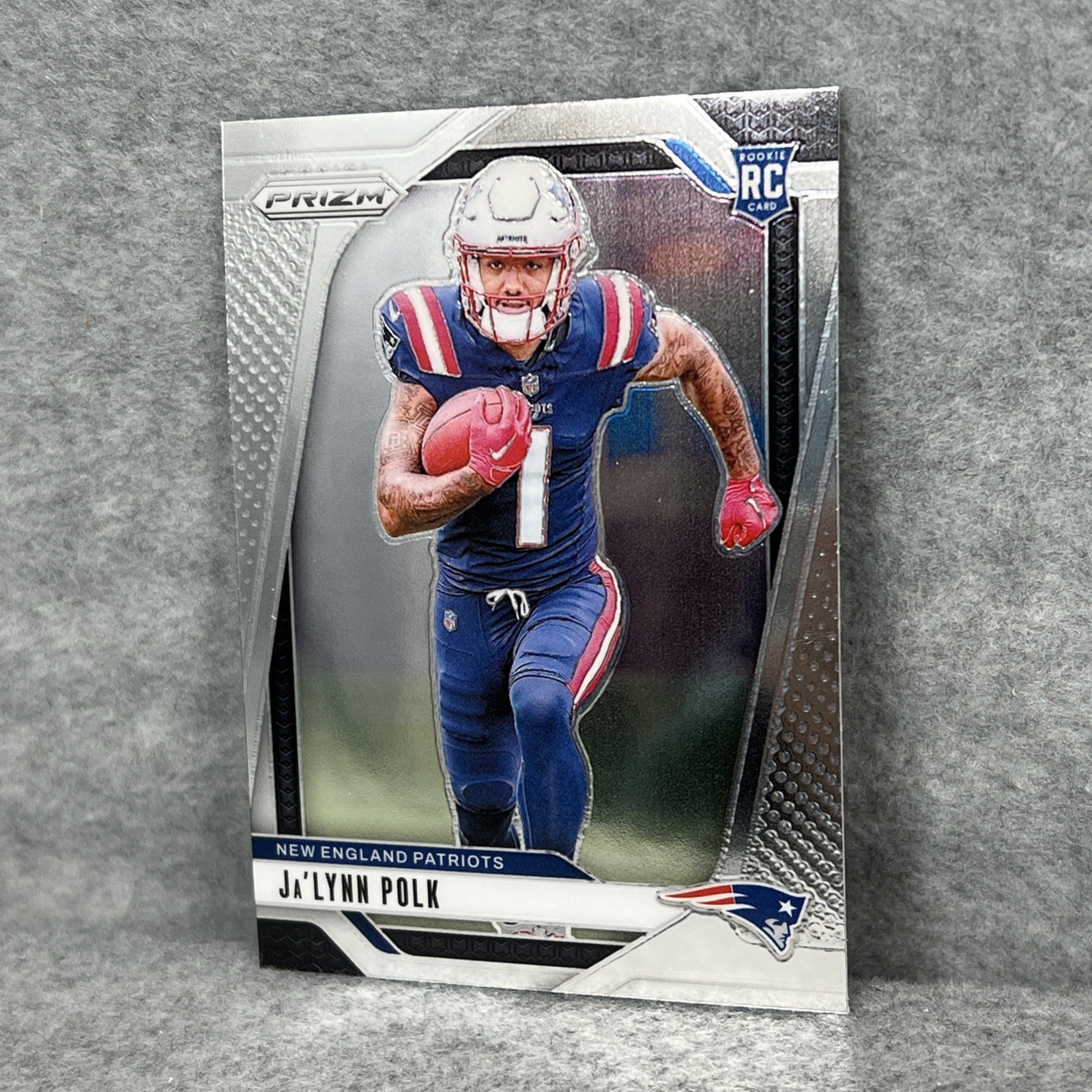 2024 Panini Prizm Football #339 Ja'Lynn Polk Prizm Rookie Card