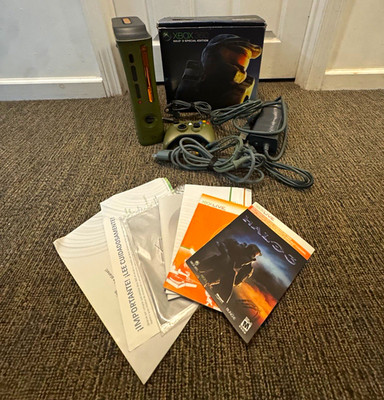 Microsoft Xbox 360 Halo 3 Special Edition Console/ tested and cleaned