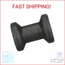 Attwood 11210-1 Boat Trailer Rubber Keel Roller, Black, 4 inches
