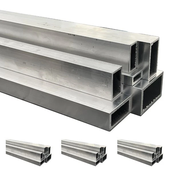 REINARTZ Alu Rohr Aluminium Vierkantrohr Rechteckrohr Alurohr Rohre 1 Meter