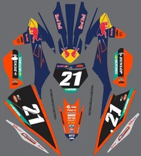 Graphic Kit for 2019-2022 KTM 125-450 All SX Series Stickers Decal Graphics