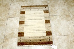 2X3 INCREDIBLE HAND KNOTTED VEGETABLE DYE WOOL KASHKOOLI QUASHQAIE ENTRY RUG