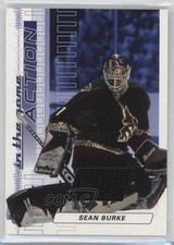 2003 ITG Action Game-Used Jerseys Sapphire Montreal Card Show 1/1 Sean Burke 2a8
