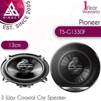 Pioneer TS-G1330F 13Cm 3-Wege Koaxial 250W 4Ohm Car-Audio Lautsprecher Schwarz