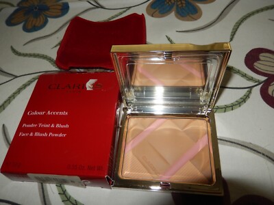 CLARINS COLOUR ACCENTS POUDRE & TEINT BLUSH  FACE & BLUSH POWDER  NEU