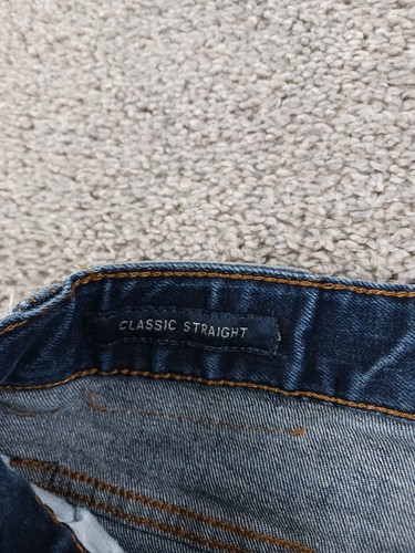 Lucky Brand Classic Straight Boys Denim Jeans 18 Blue Dark - Picture 8 of 13