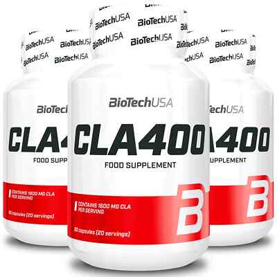 CLA 400 - 80-240 Capsules - Support fat loss, Better muscle definition, mebolism