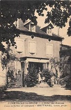 Old postcard 82 FENAYROLS LES BAINS HOTEL DES SOURCES RAFFANEL (rare postcard