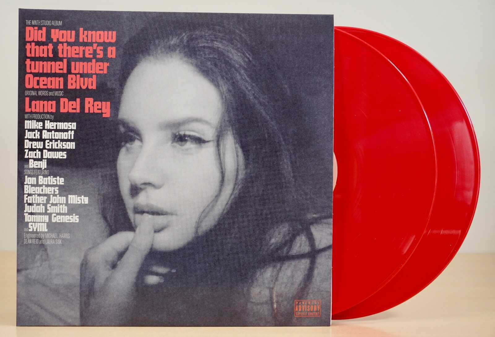 2 LP: Lana Del Rey - Did You Know That's A Tunnel Under..., Dark Pink, NEU & OVP