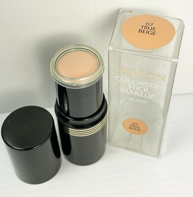 New REVLON Colorstay Stick Foundation *Oil-Free  #07 TRUE BEIGE  **Discontinued