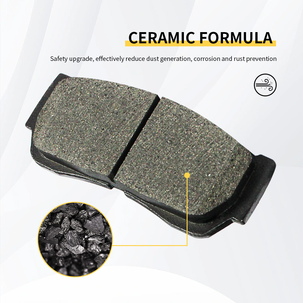 Rear Ceramic Brake Pads Kit for Jeep Wrangler Liberty Dodge Nitro w