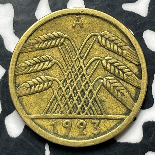 1923-A Deutschland 5 Rentenpfennig (5 verfügbar) (nur 1 Münze)