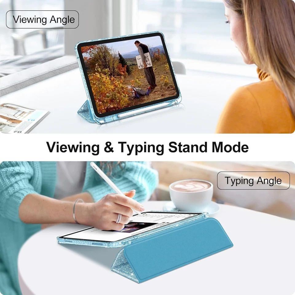 Case for iPad 10th Gen (2022) 10.9 inch Shockproof Cover with Shiny Clear Cover - Image 4 of 4