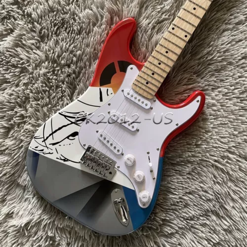 Custom Eric Clapton Crash 1 ST Electric Guitar Maple Fretboard Chrome Hardware