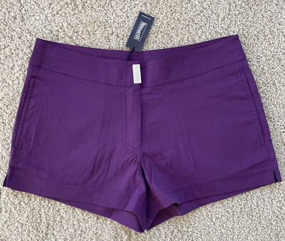 New w Tags Authentic VILEBREQUIN Shorts - Plum Purple - XS - Women - EXTRA SMALL