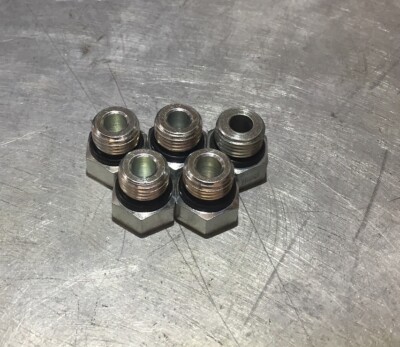 (5 Pcs) Male ORB Plug -05 (5/16'') Hydraulic Fitting 6408-05-O