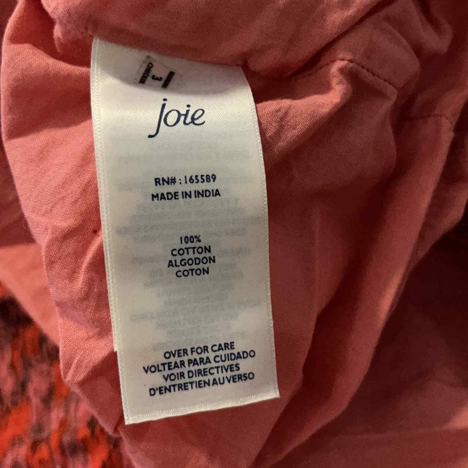 JOIE Womens Adjustable Chevron Sleeveless V Neck Tea-Length Shift Dress