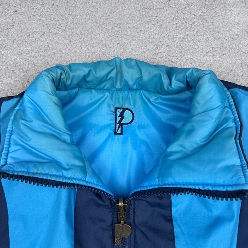 Vintage North Carolina Tarheels Pro Player Puffer Jacket Mens Large Reversible - Picture 10 of 18