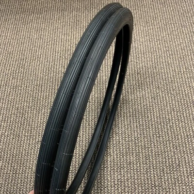 KENDA BICYCLE TIRES BLACK WALLS FITS SCHWINN 26 X 1-3/8 X 1-1/4 S-6 RARE NEVER USED