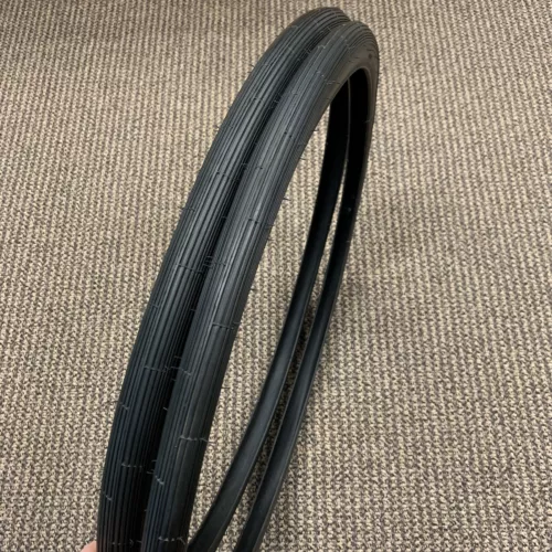 BICYCLE TIRES BLACK WALLS FITS SCHWINN 26 X 1-3/8 X 1-1/4 S-6 RARE NEVER USED