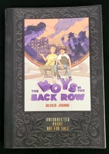 The Boys in the Back Row By Mike Jung Uncorrected Proof Book