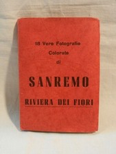 SANREMO RIVIERA DEI FIORI 18 Vedute Foto a Colori  Libro Foto Set Cartoline 