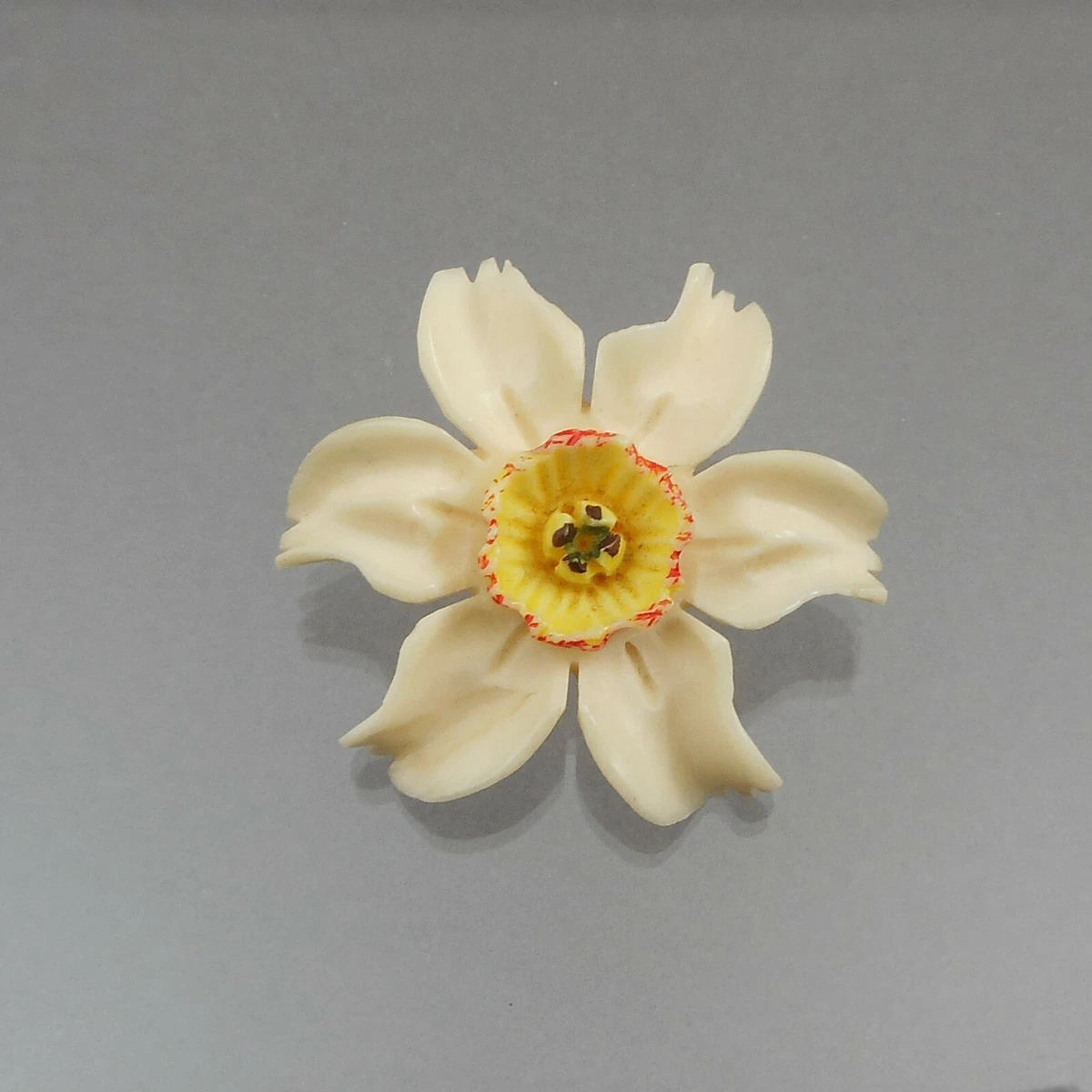 Celluloid brooch best sale