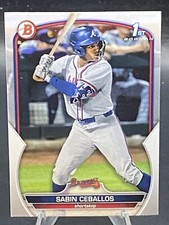 2023 Bowman Draft #BD-110 Sabin Ceballos