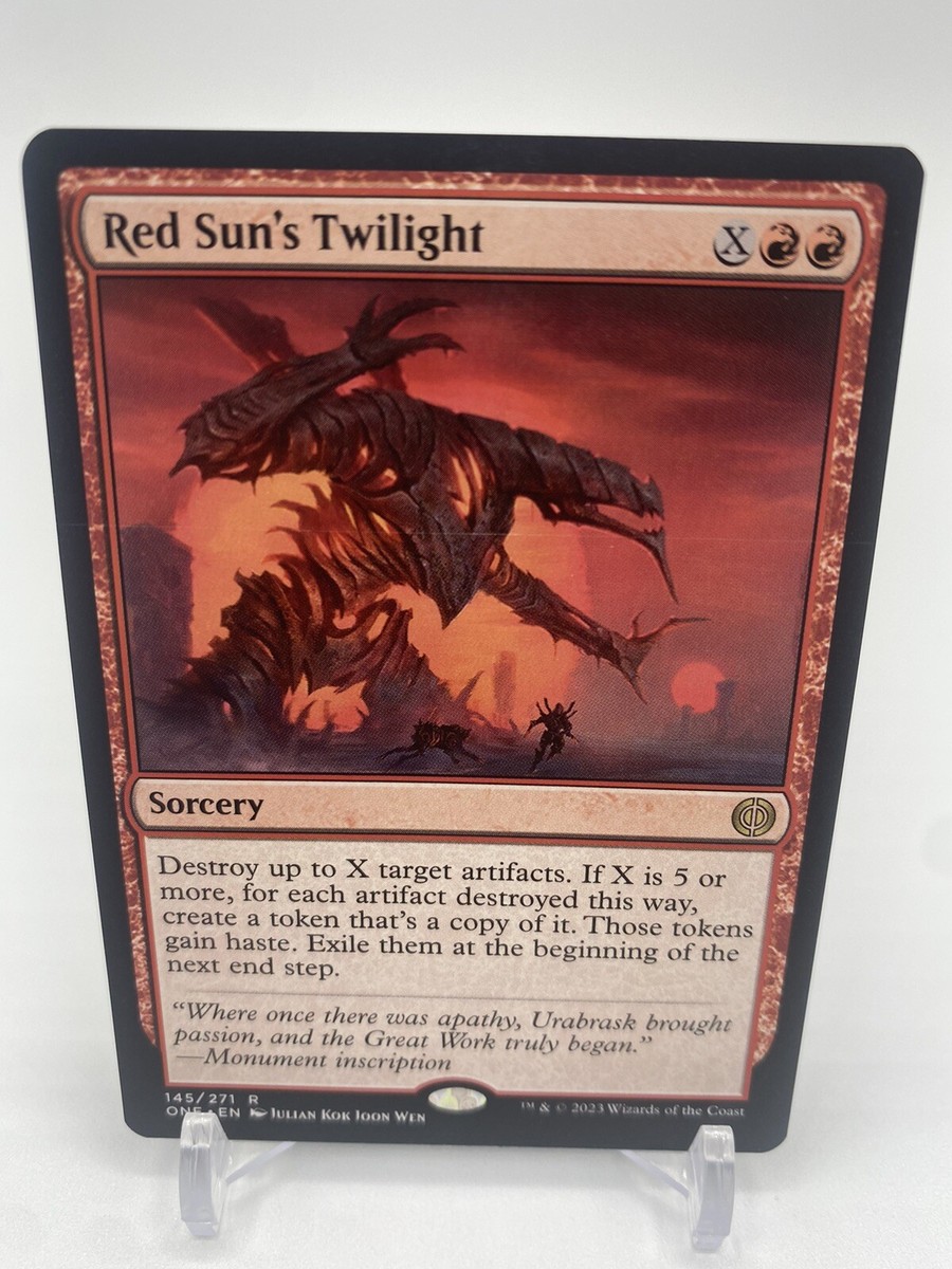 MTG Red Sun's Twilight Phyrexia: All Will Be One 145/271 Regular
