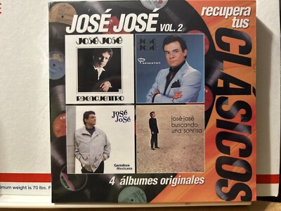 Rare 4cds  Limited Edition Jose José Reencuentro Promesas Buscando Una Sonrisa